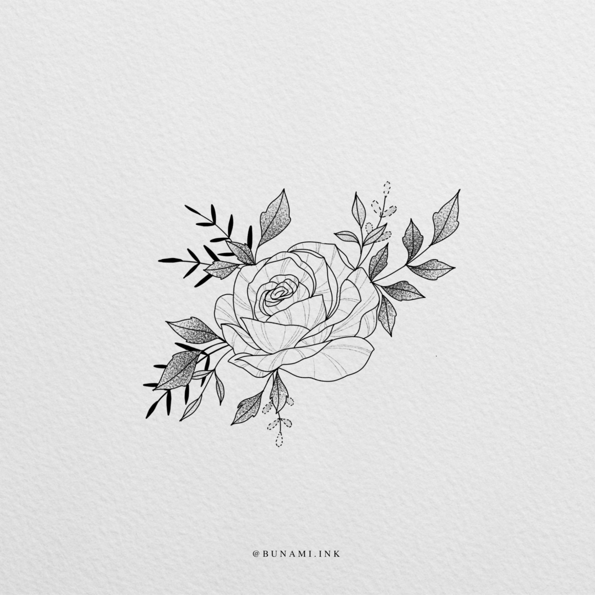 Tiny Rose Clavicle