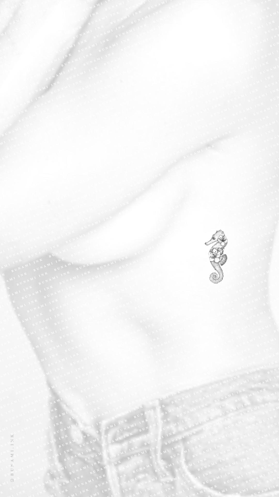Floral seahorse & cherry blossom by Alina BUNAMI INK 2022-08-20_Figur1