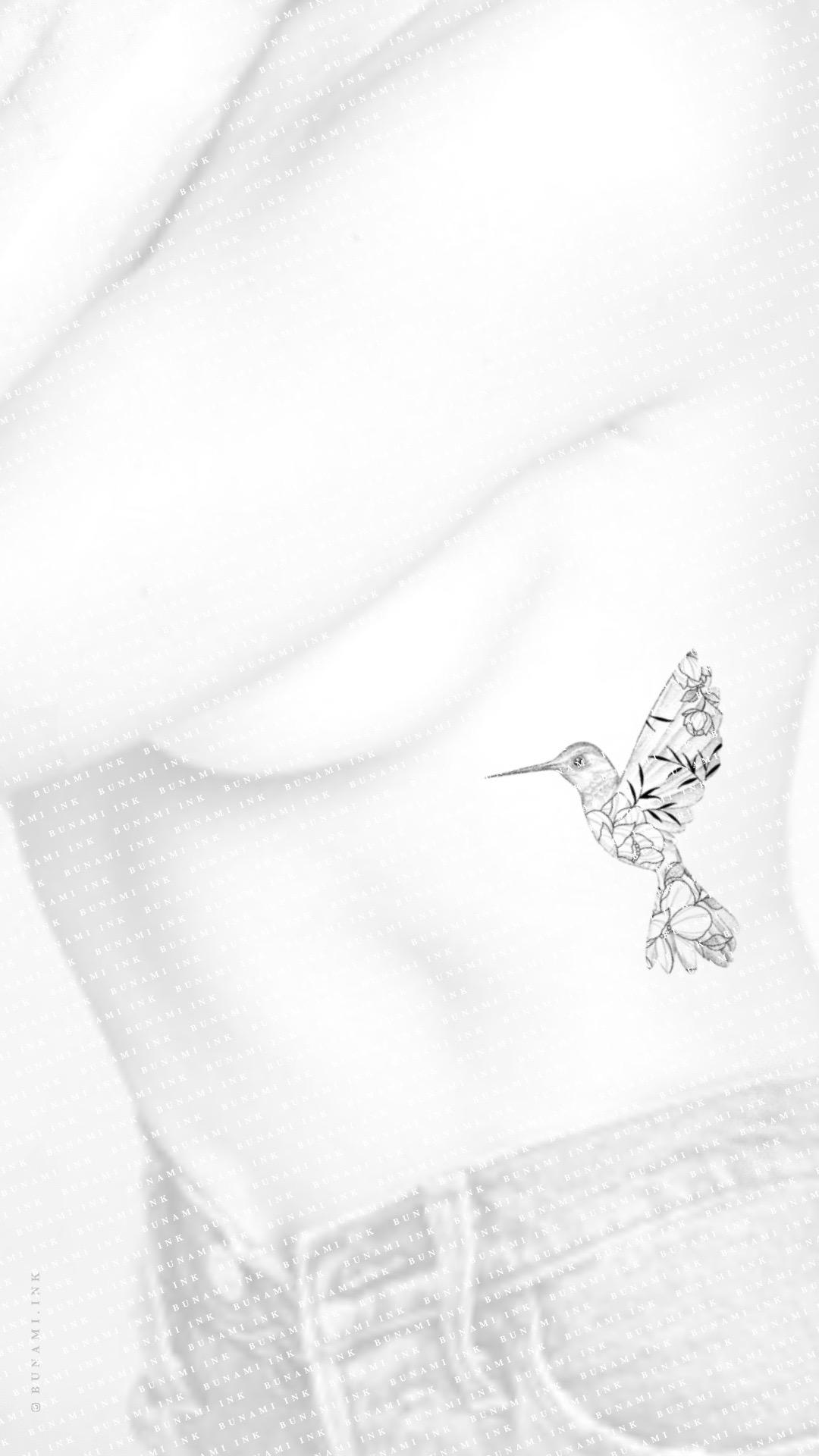 Figur2 Floral hummingbird by Alina BUNAMI INK 2023-01-29