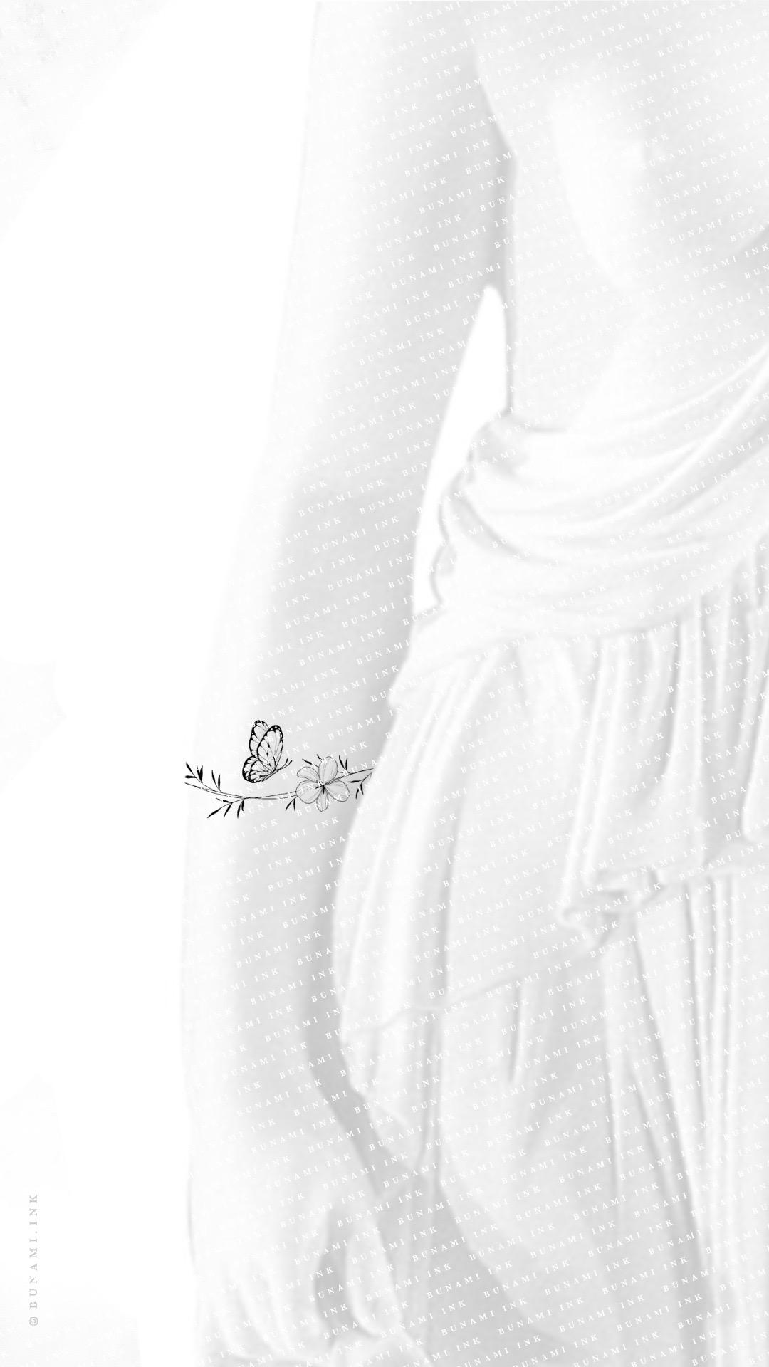 Figur1 Violet & butterfly bracelet by Alina BUNAMI INK 2023-06-26
