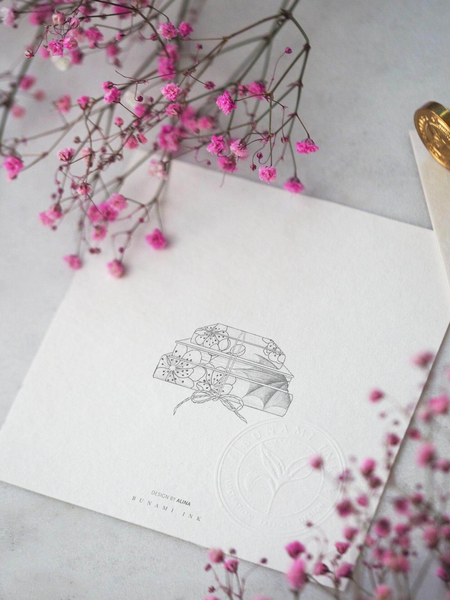 Dragon wing & blossom books by Alina BUNAMI INK 2023-07-26