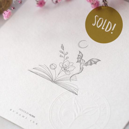 Book love by Alina BUNAMI INK 2025-07-27_sold